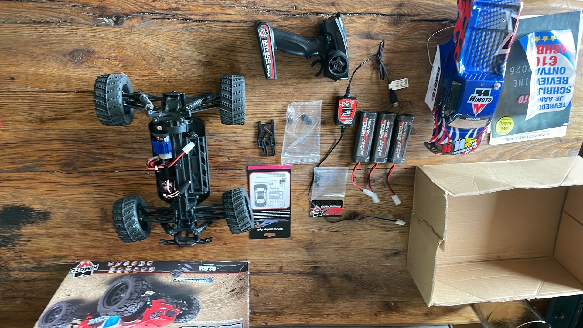 Himoto bowie pro, Elektro, Gebruikt, Auto offroad, Ophalen of Verzenden