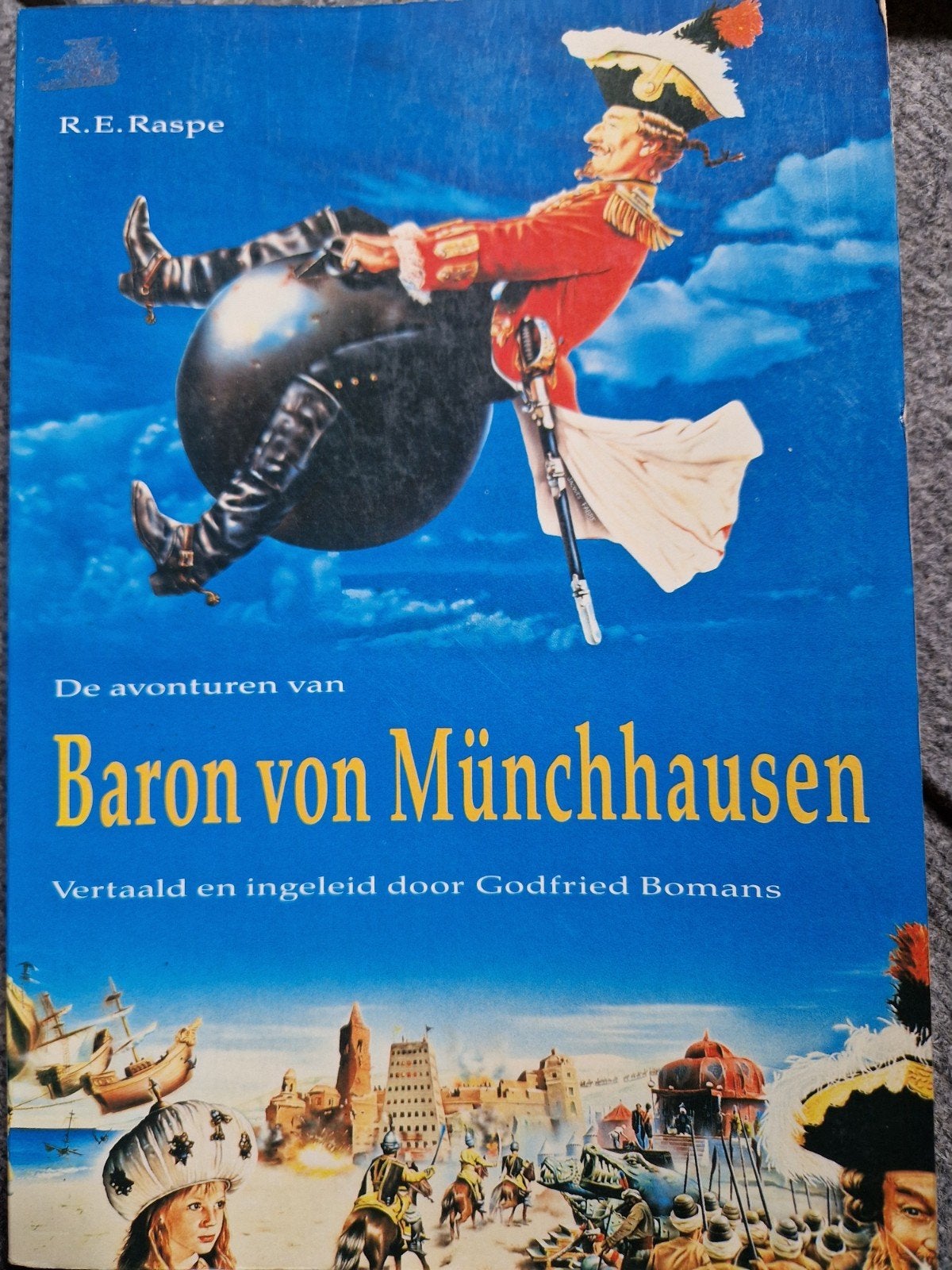 Baron van Munchhausen - R.E. Raspe, Boeken, Verzenden, Gelezen