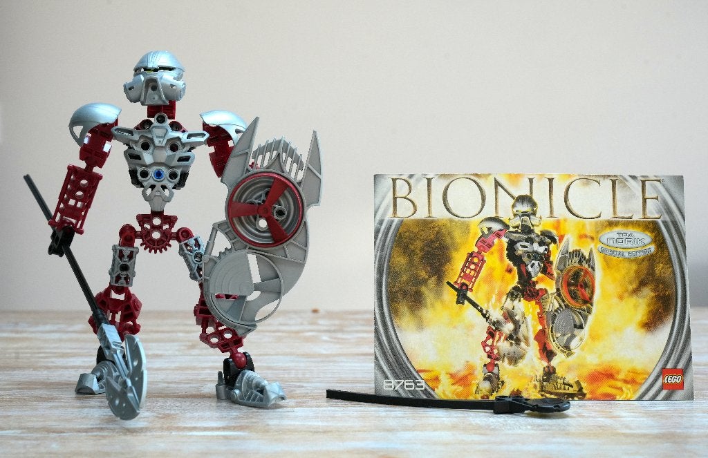 Lego 8763 Toa Norik, Gebruikt, Bionicle, Lego, Compleet