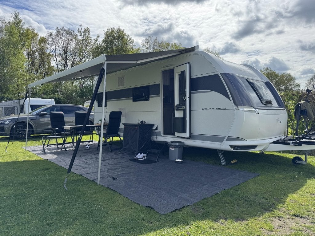 Hobby Excellent Edition 545 KMF (1062114), Caravans en Kamperen, Rondzit, Hobby, Overige typen, 6 tot 7 meter