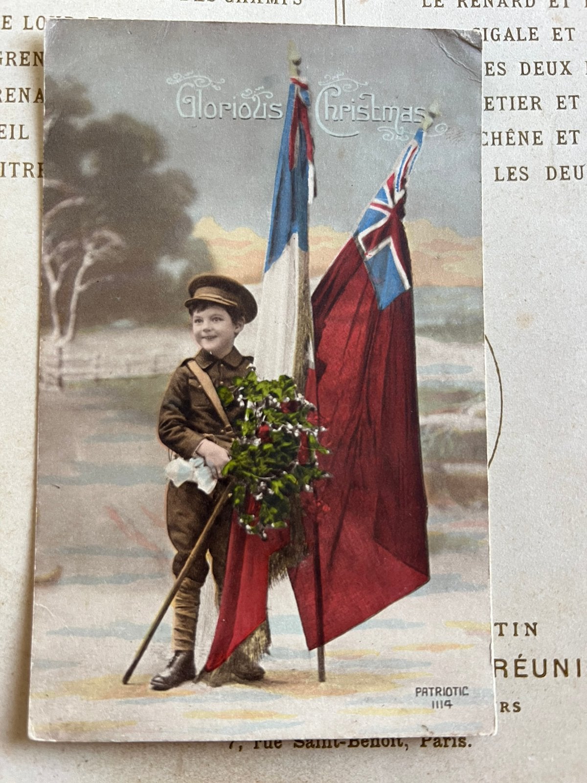1922 Glorious Christmas (EL), Ophalen of Verzenden, 1920 tot 1940, Overige thema's