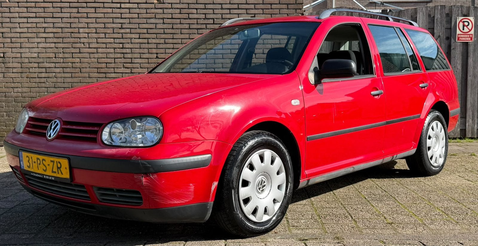 Volkswagen Golf 1.4 Variant 2004 | ELEK RAMEN | TREKHAAK |, Auto's, Voorwielaandrijving, 74 pk, Zwart, 1188 kg