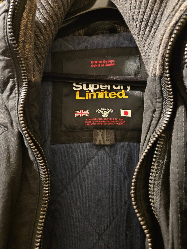 Winter Jas, Ophalen, Onbekend, Zwart, Maat 56/58 (XL)