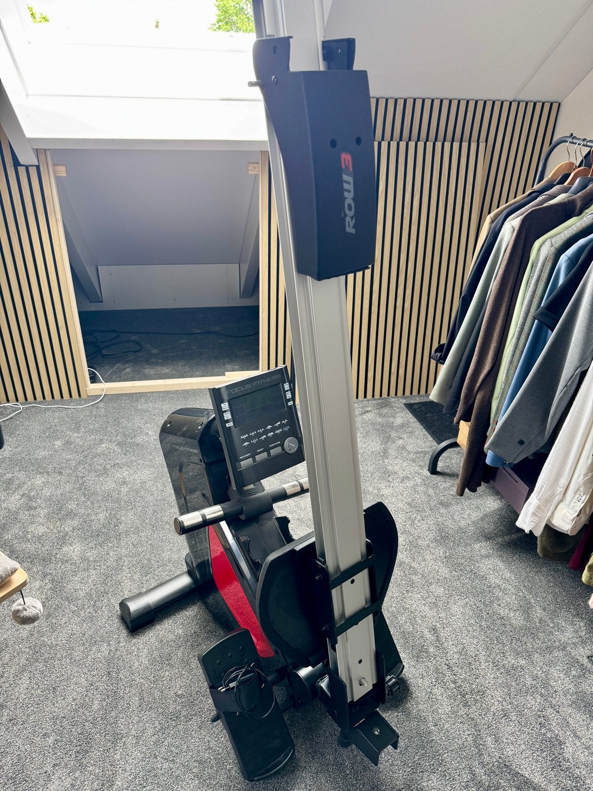 Focus Fitness Roeitrainer Row 3 - Zo goed als nieuw, Sport en Fitness, Fitnessapparatuur, Ophalen, Zo goed als nieuw, Overige materialen