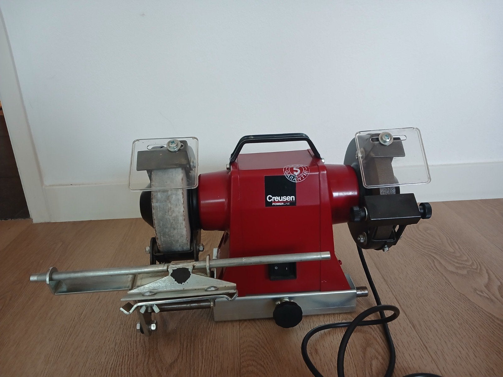 Creusen slijpmachine, z.g.a.n., Doe-het-zelf en Verbouw, Ophalen of Verzenden, Zo goed als nieuw, Minder dan 700 watt, Werkbankslijpmachine
