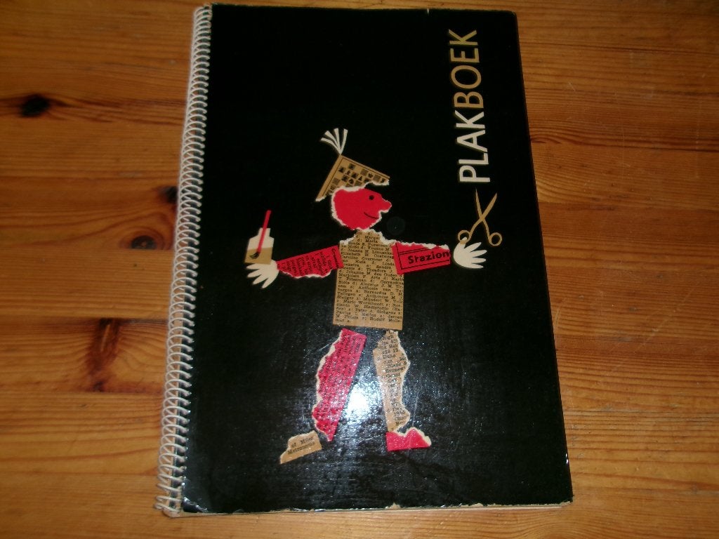 Plakboek met diverse kunstafbeeldingen, Ophalen of Verzenden, Gelezen, Schilder- en Tekenkunst