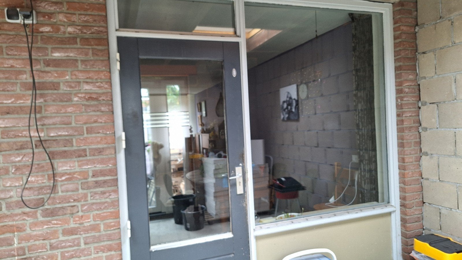 ruiten/ deur, Ophalen, Gebruikt, 80 tot 100 cm, Buitendeur