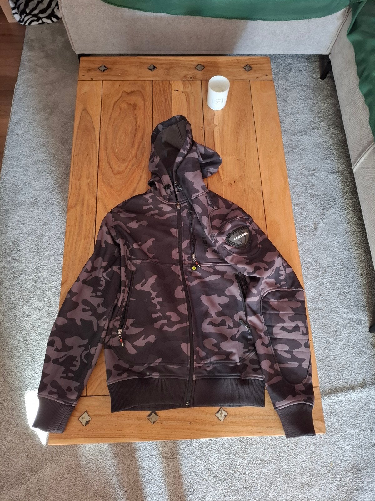 Richa camouflage hoodie - Maat XL, Meerkleurig, Maat 56/58 (XL), Ophalen of Verzenden, Gedragen