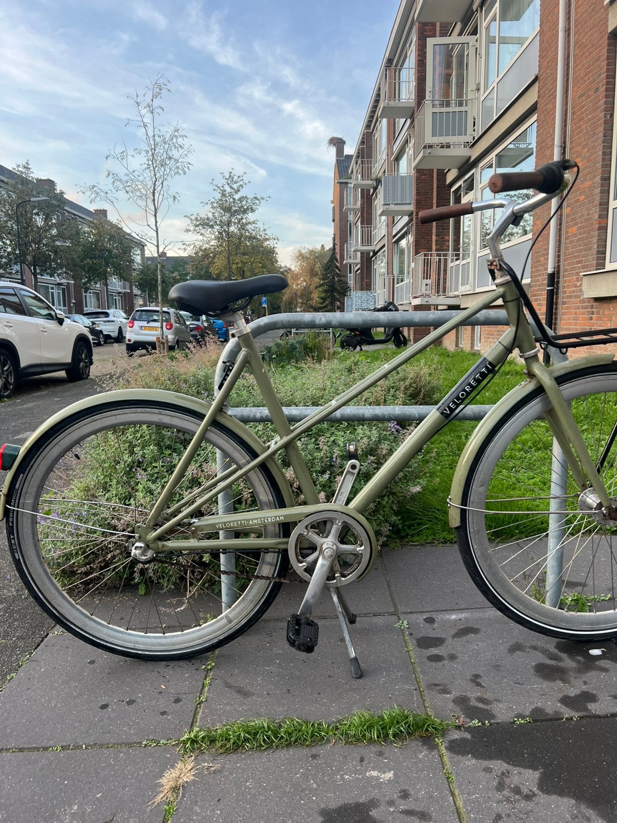 Veloretti damesfiets 28 inch 3 versnellingen, Terugtraprem, Versnellingen, Ophalen, Overige merken