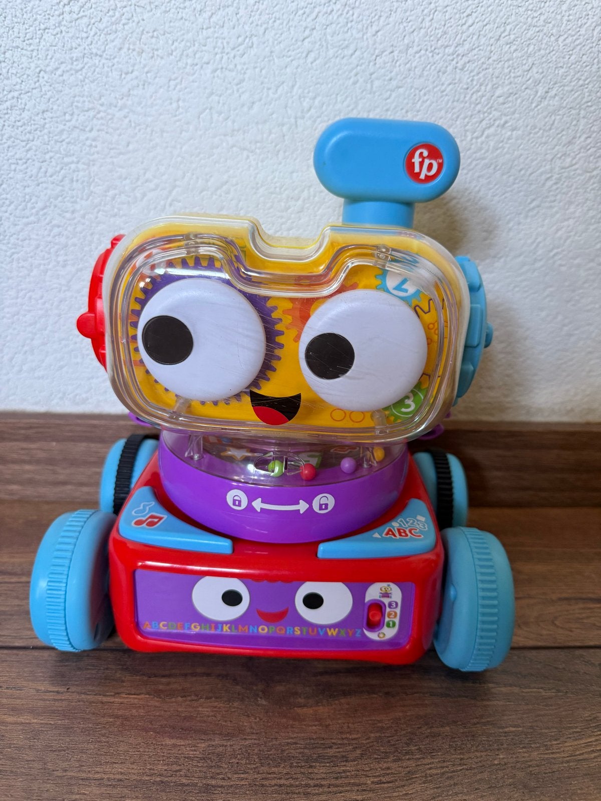 Fisher-Price Leerrobot: Interactief Speelgoed met Licht & Ge, Ophalen, Zo goed als nieuw, Overige typen, Met licht