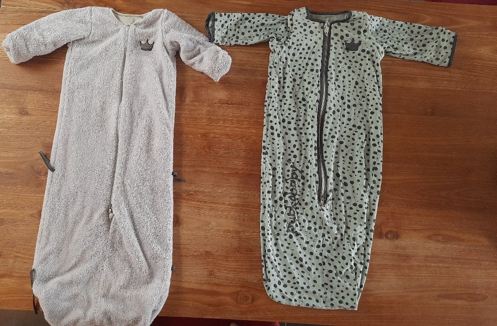 2x Puckababy 4 seasons slaapzak €120,-, Ophalen, Gebruikt, 100 cm of meer, Slaapzak