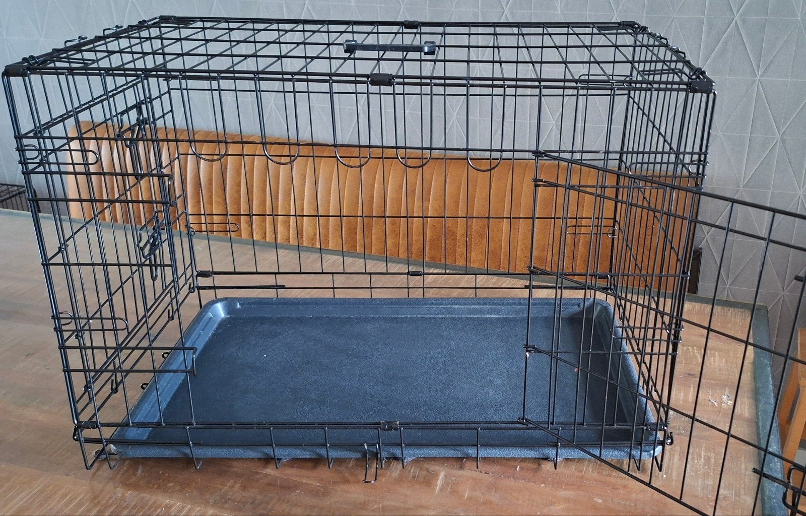 Bench voor Labradoodle (mini of puppy), Ophalen, Minder dan 75 cm, Minder dan 65 cm