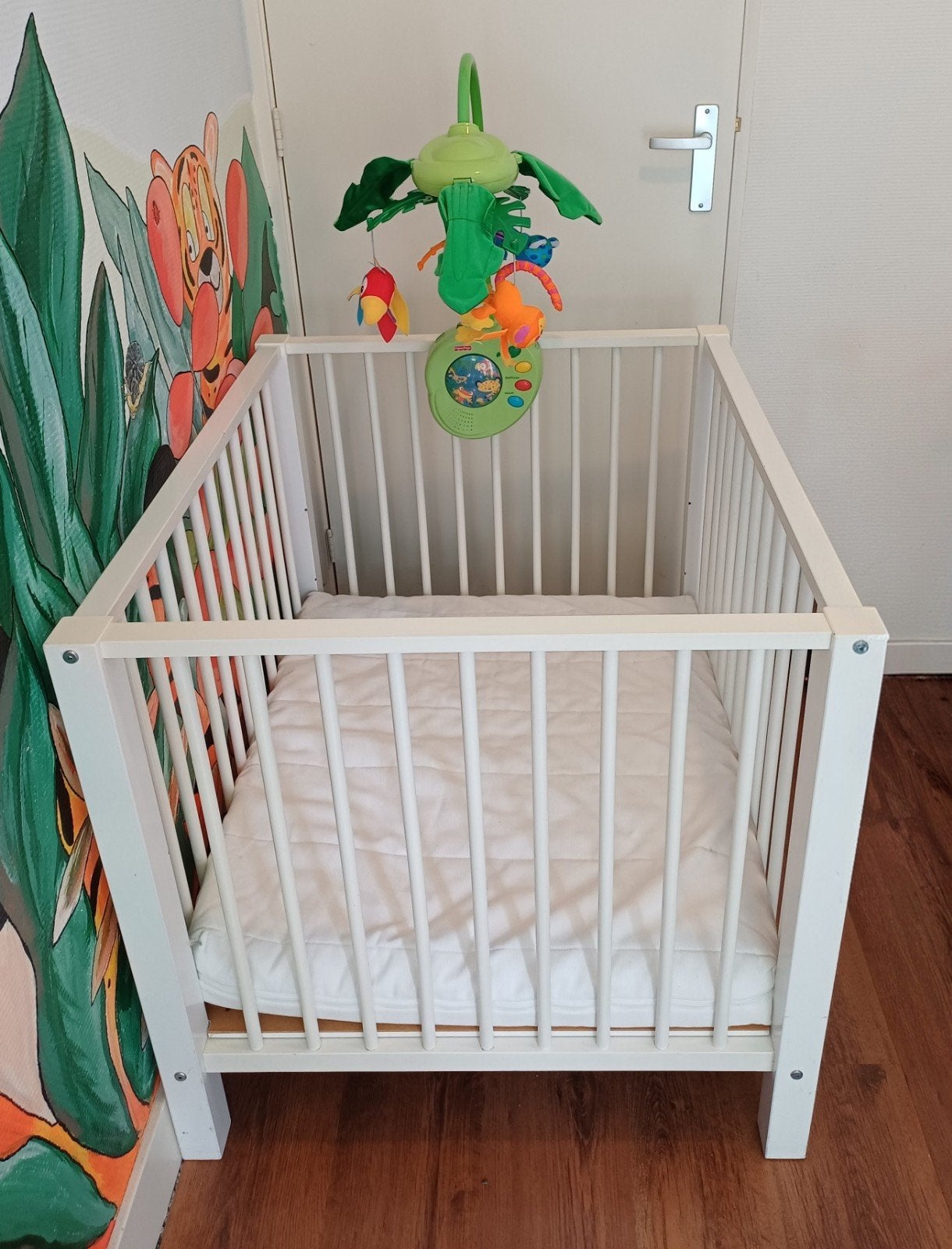 Witte Bopita box met matras, Ophalen