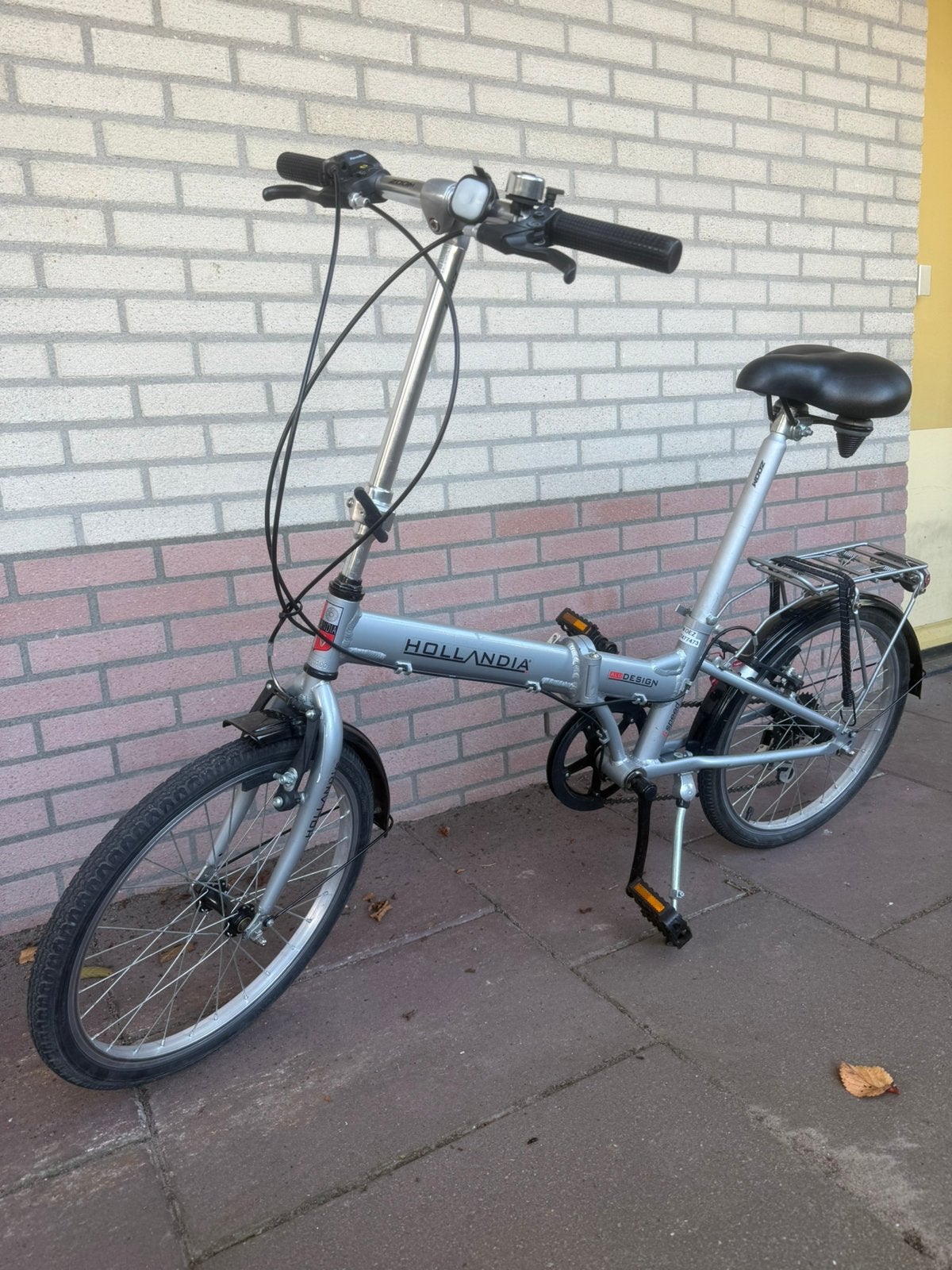 Hollandia 6-Speed Vouwfiets Klapfiets ZGAN 180cc, Fietsen en Brommers, Velgrem, 16 tot 18 inch, Versnellingen, Zo goed als nieuw