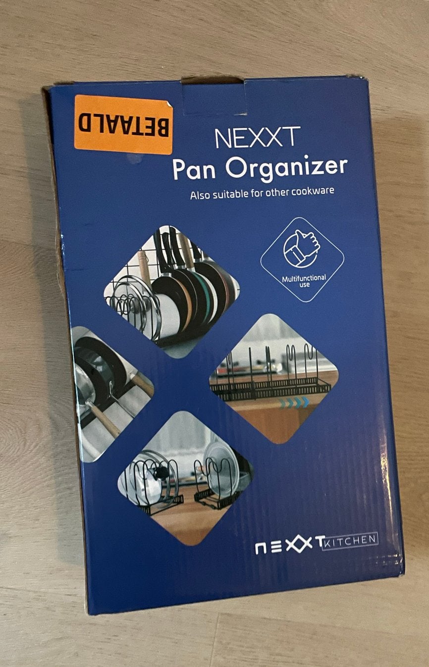 NEXXT Pan Organizer - Nieuw in doos, Overige typen, Nieuw, Ophalen of Verzenden, Zwart