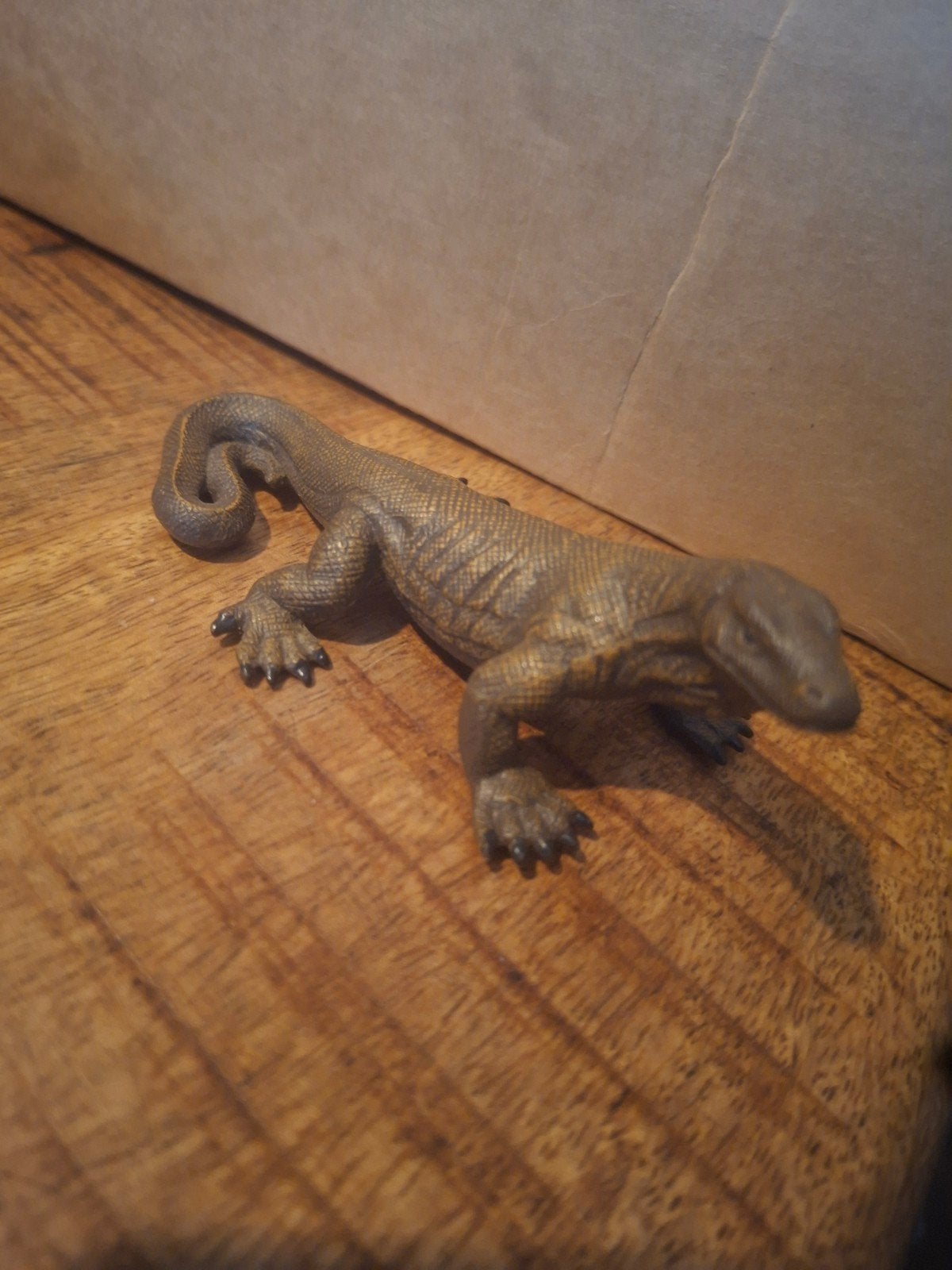 schleich komodo, Verzamelen, Ophalen of Verzenden, Zo goed als nieuw, Reptiel of Amfibie, Beeldje of Figuurtje