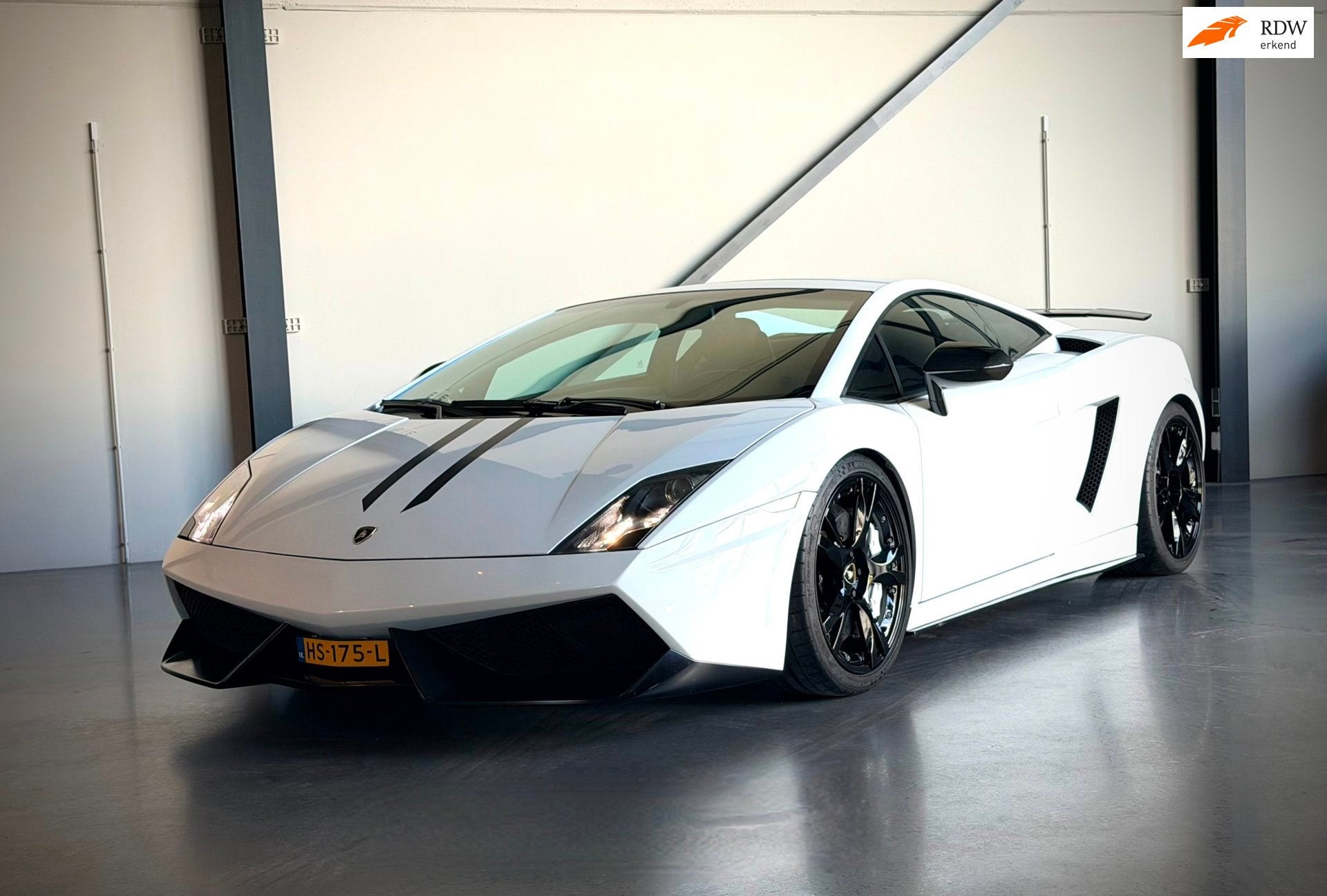 Lamborghini Gallardo 5.2 V10 LP560-4, Keramisch, Lift, Carbo, Auto's, Gebruikt, 5204 cc, Wit, Leder