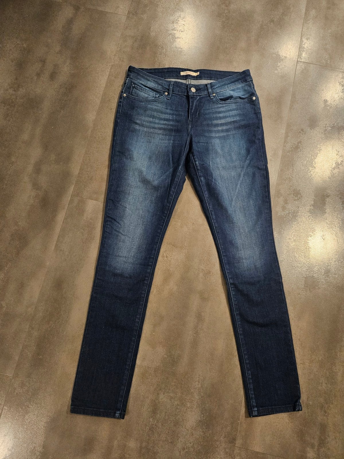 Levi's 711 Skinny Jeans - Maat W31, Blauw, Ophalen of Verzenden, Zo goed als nieuw, W30 - W32 (confectie 38/40)