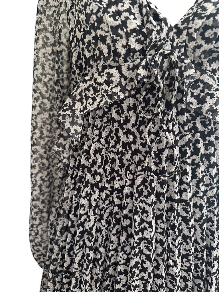 The Kooples jurk S, Zwart, Ophalen of Verzenden, Zo goed als nieuw, Onder de knie