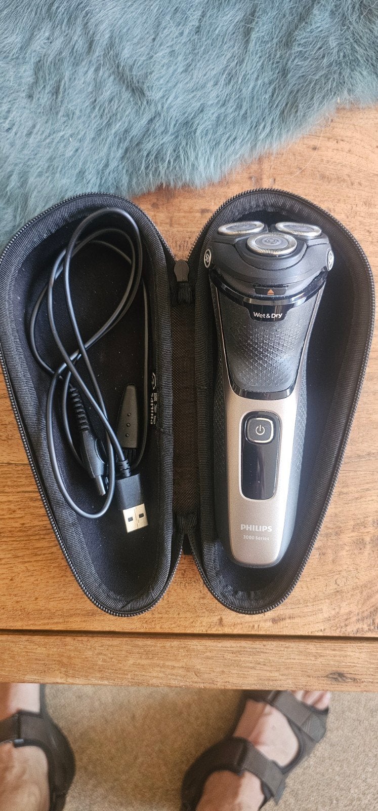 Philips 3000 Series Wet & Dry Scheerapparaat, Ophalen of Verzenden, Zo goed als nieuw, Scheren en Epileren