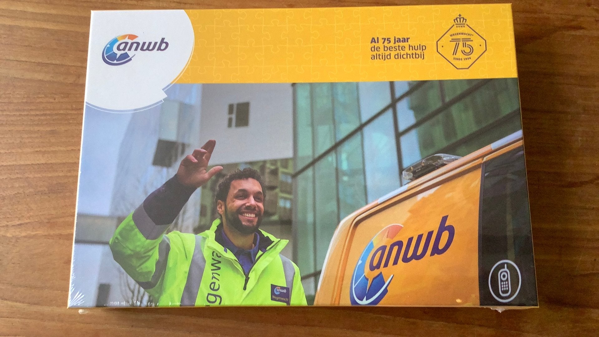 ANWB Wegenwacht Puzzel nieuw in plastic, 150 stukjes, Ophalen, Minder dan 500 stukjes, Zo goed als nieuw, Legpuzzel