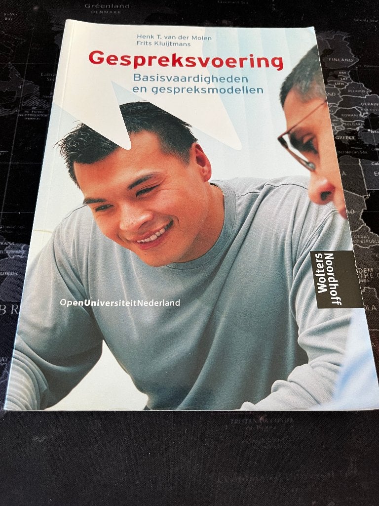 Gespreksvoering - H.T. van der Molen [9789001596354], Boeken, Ophalen of Verzenden, Zo goed als nieuw, Management, H.T Van der Molen & F. Kluijtmans