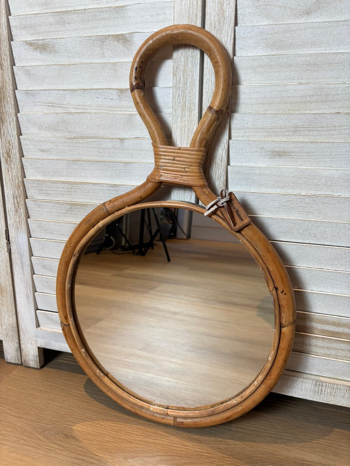 Riviera Maison spiegel Bali, Ophalen, Minder dan 50 cm, Zo goed als nieuw, Minder dan 100 cm