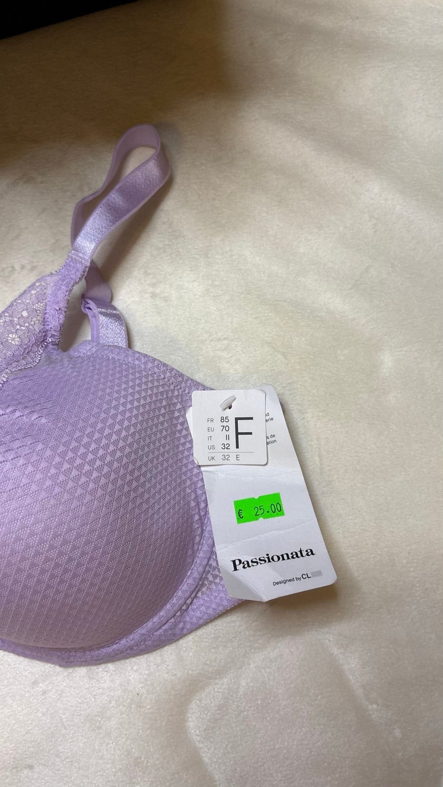 Passionata BH 70F - Nieuw met kaartje, Verzenden, Paars, BH