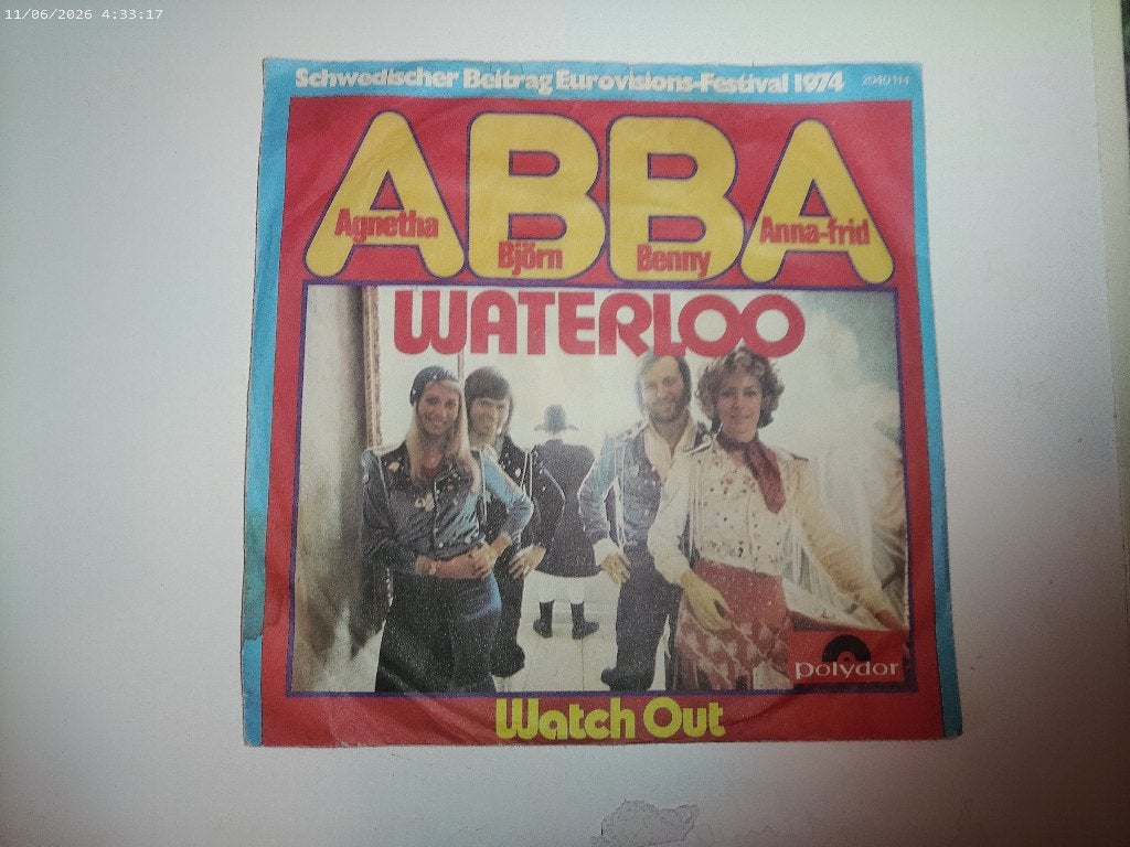 ABBA - Waterloo, Cd's en Dvd's, Fotohoes, Ophalen of Verzenden, Gebruikt, Rock en Metal