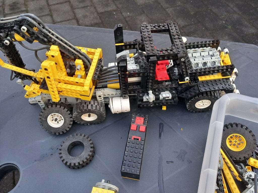 Lego technic oa 8868 en losse onderdelen, Kinderen en Baby's, Speelgoed | Duplo en Lego, Ophalen of Verzenden, Gebruikt, Lego