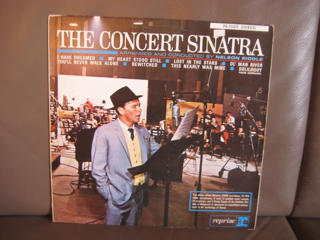 Frank Sinatra – The Concert Sinatra, 1960 tot 1980, Ophalen of Verzenden, Zo goed als nieuw, 12 inch