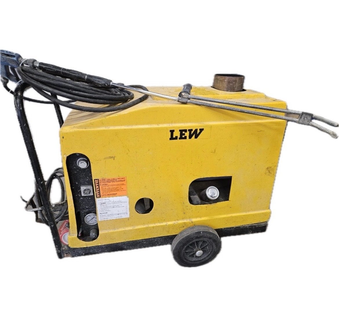 LEW Warmwater Hogedrukreiniger / Stoomcleaner 380V, Ophalen, Gebruikt, Overige typen