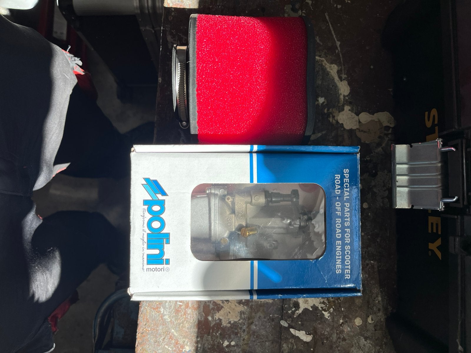 Polini PWK 30mm, Malossi filter, Stage6 MK2 Teller NIEUW, Ophalen of Verzenden, Zo goed als nieuw, Carburateur