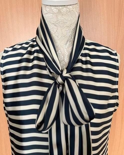 Purdey gestreepte top maat 38 [DM], Maat 38/40 (M), Blauw, Ophalen of Verzenden, Zo goed als nieuw