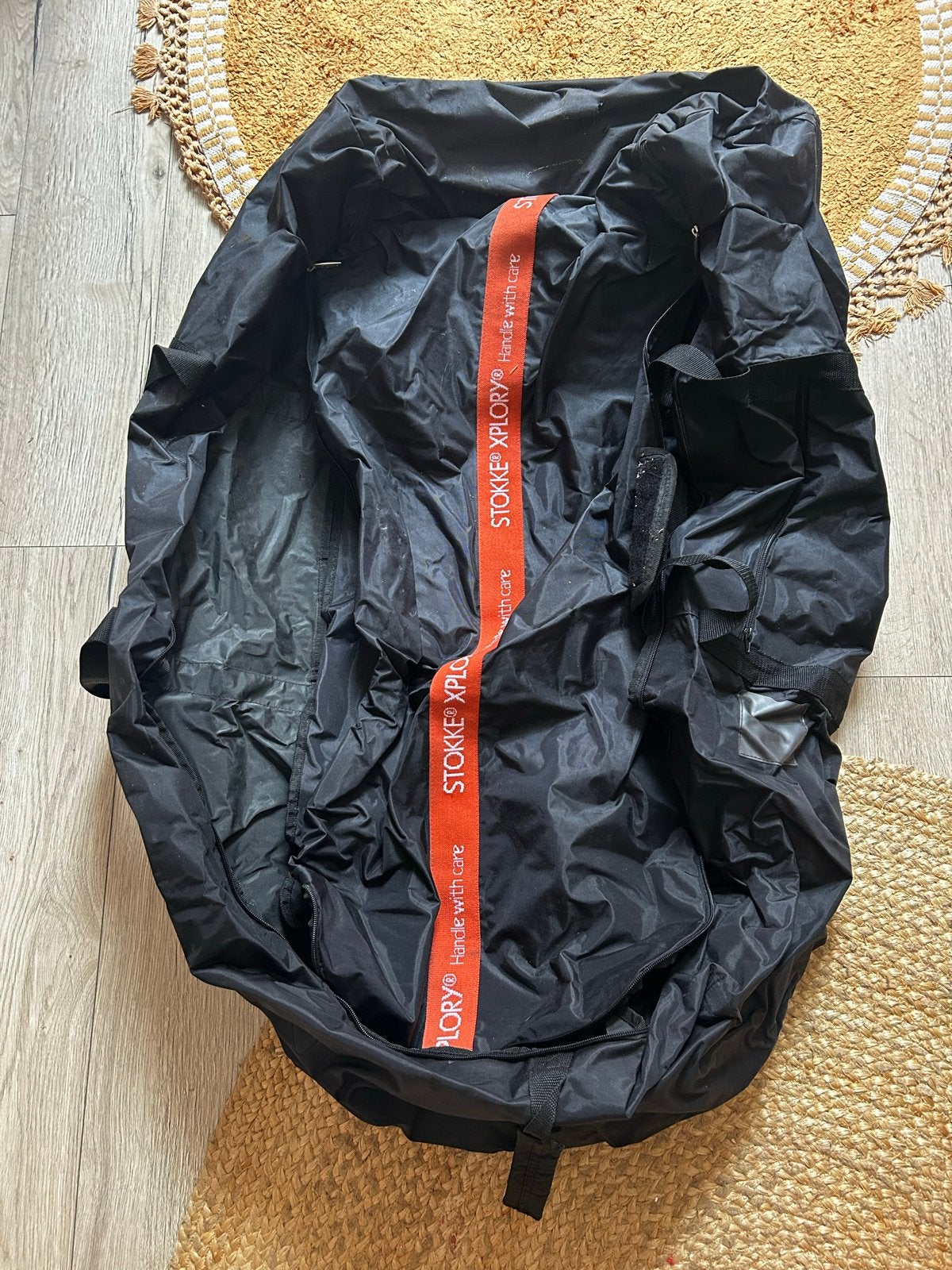 Stokke Xplory reistas - Zwart, Ophalen of Verzenden, Gebruikt, Kinderwagen, Overige merken
