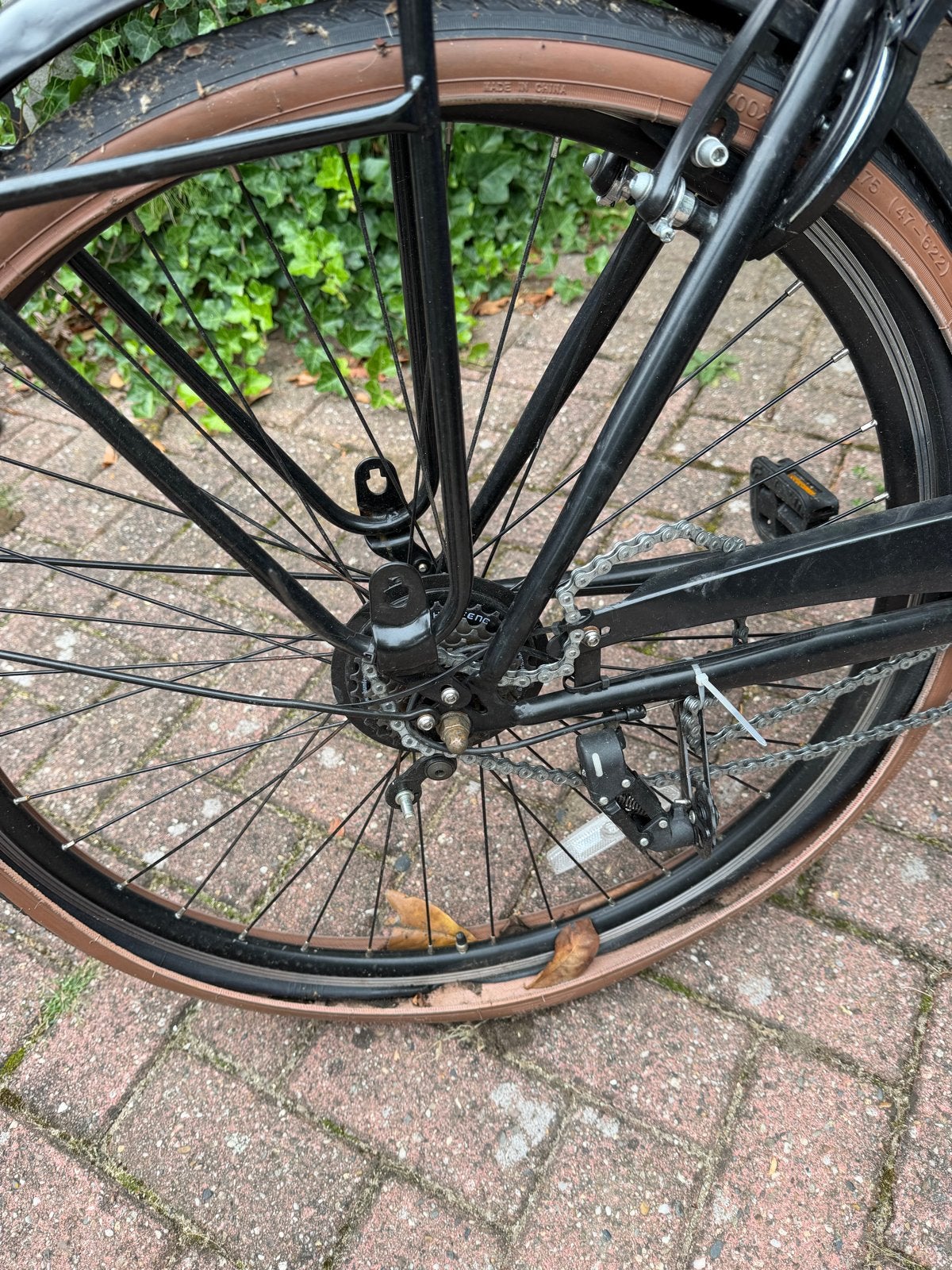 Cortego Damesfiets met Voordrager en Versnellingen, Terugtraprem, Gebruikt, Versnellingen, 50 tot 53 cm