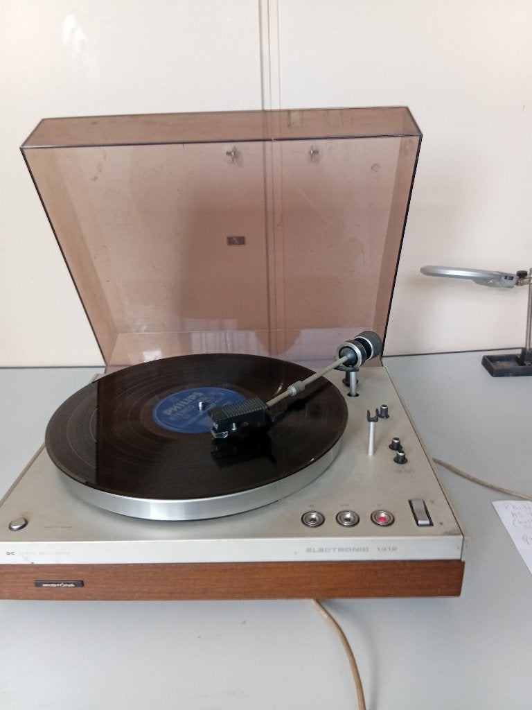 philips 212 plus aristona elektronic  1312 platenspelers, Ophalen, Gebruikt, Platenspeler, Philips