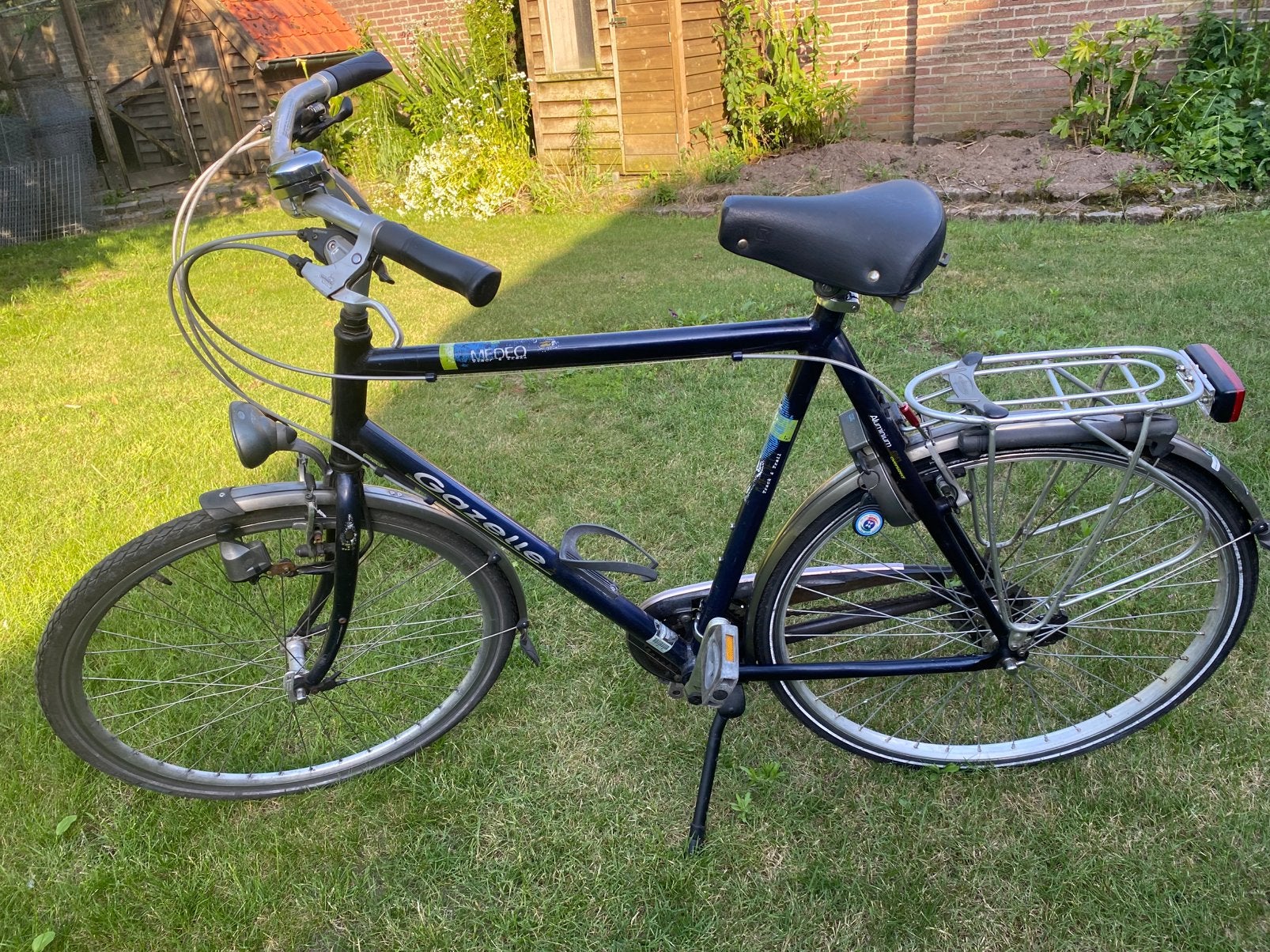 Herenfiets Gazelle, Ophalen, Versnellingen, Zo goed als nieuw, 65 cm of meer