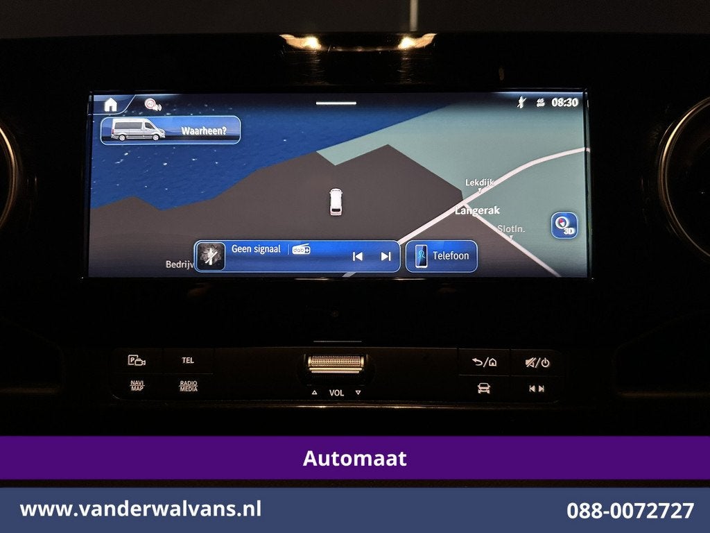 Mercedes-Benz Sprinter 317 CDI 170pk 9G-Tronic Automaat L2H2, Auto's, Bestelauto's, Automaat, 4 cilinders, 2000 kg, Wit