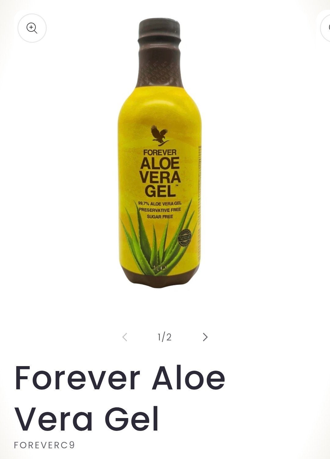 Forever Aloe Vera Gel - GRATIS AFHALEN, Ophalen, Zo goed als nieuw, Poeder of Drank