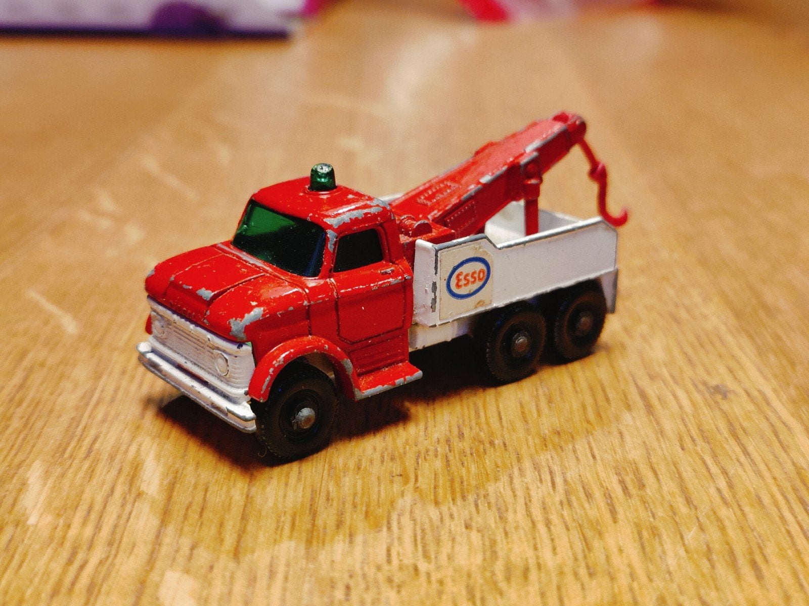 Matchbox Ford Heavy Wreck Truck ESSO, Ophalen, Zo goed als nieuw, Bus of Vrachtwagen