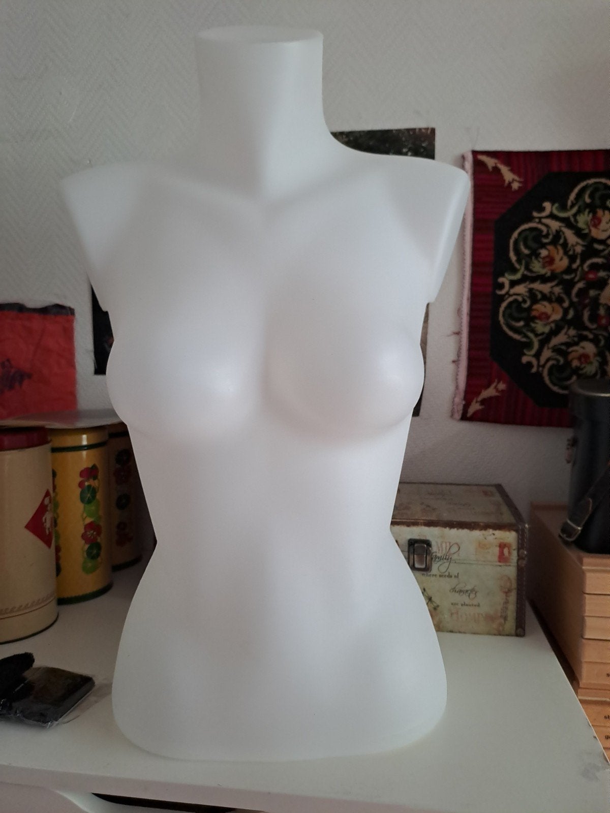 torso paspop wit, Ophalen, Zo goed als nieuw, Vrouw, Overige merken