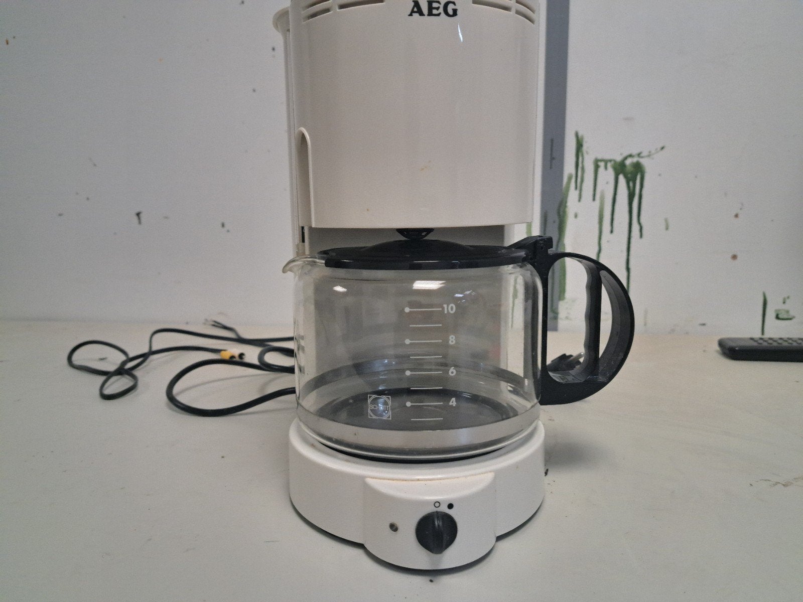AEG Koffiezetapparaat - Gebruikt maar functioneel, Witgoed en Apparatuur, Ophalen, Gebruikt, 10 kopjes of meer, Koffiemachine