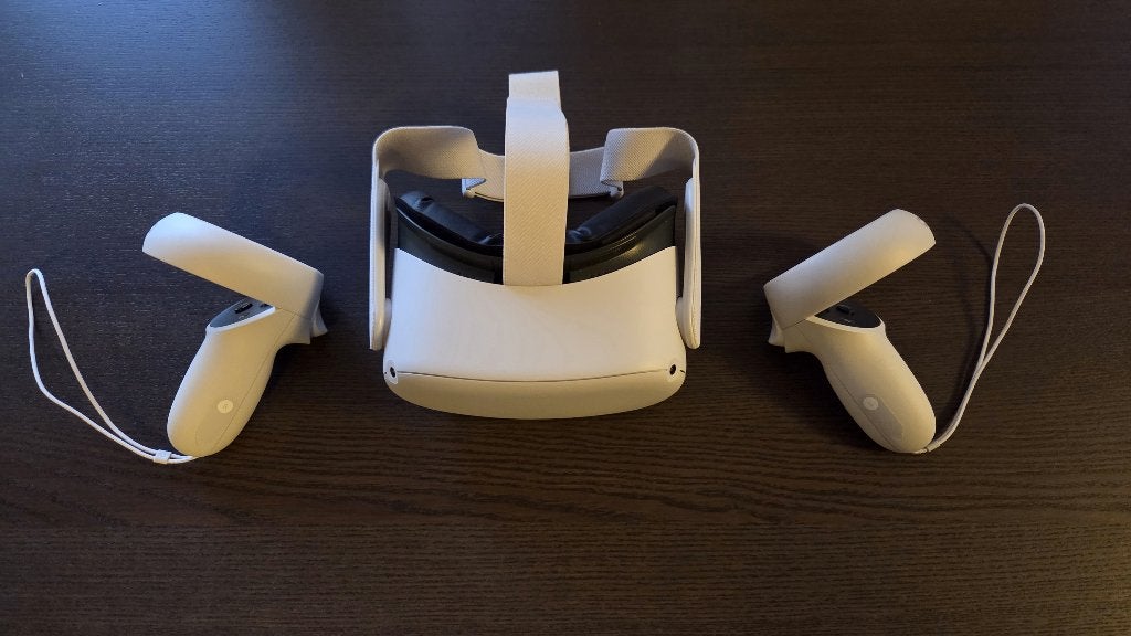 Oculus Quest 2 VR-bril - VR headset - 64GB, Spelcomputers en Games, Virtual Reality, Ophalen of Verzenden, Zo goed als nieuw, VR-bril