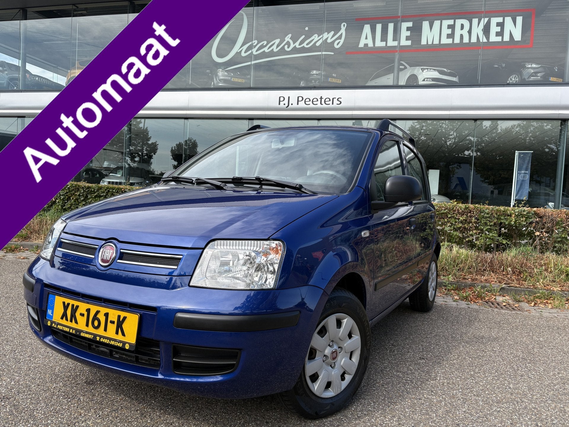 Fiat Panda 1.2 Edizione Cool Automaat - Airco - Dakrails - E, Auto's, Fiat, Stof, Gebruikt, 1242 cc, 840 kg