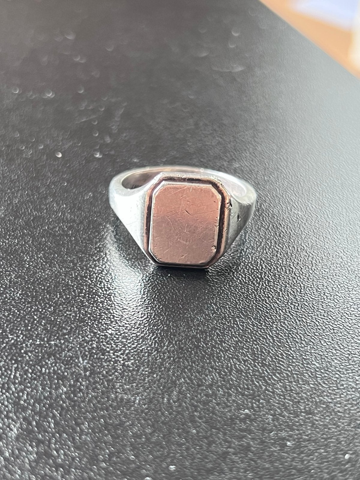 Negen 925 Zilveren Zegelring - Doorsnede 2,5 cm, Sieraden, Tassen en Uiterlijk, Ringen, Gebruikt, 20 of groter, Verzenden, Dame of Heer