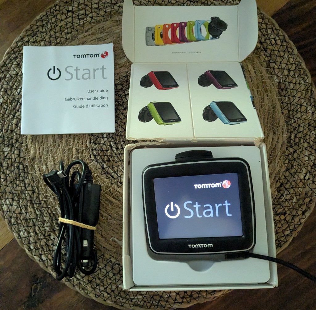 TomTom Start navigatiesysteem met accessoires, Ophalen, Gebruikt