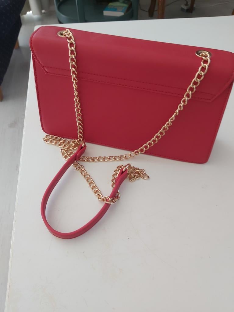 Anna Field bordeaux rood handtasje - Nieuw, Ophalen of Verzenden, Nieuw, Rood, Handtas