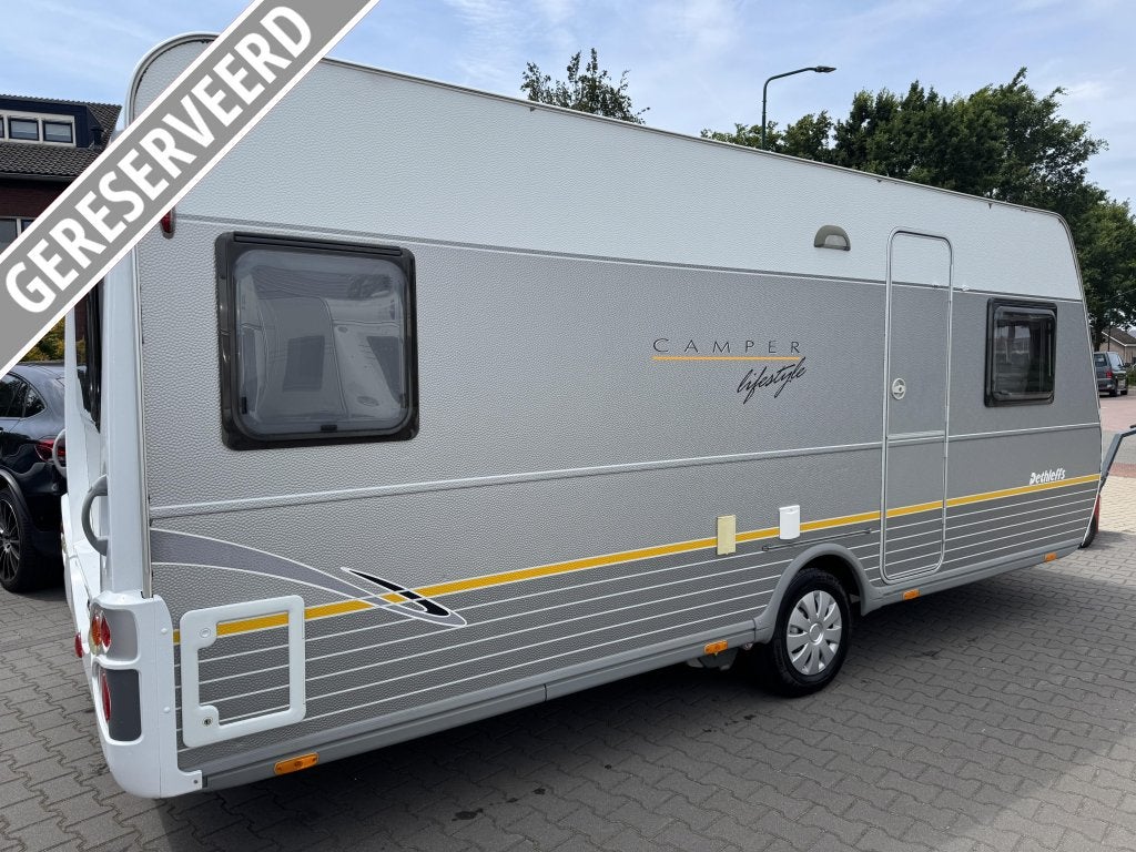 Dethleffs Camper Lifestyle 510 DB / topstaat / mover / voort, Caravans en Kamperen, Rondzit, Bedrijf, Schokbreker, Overige typen