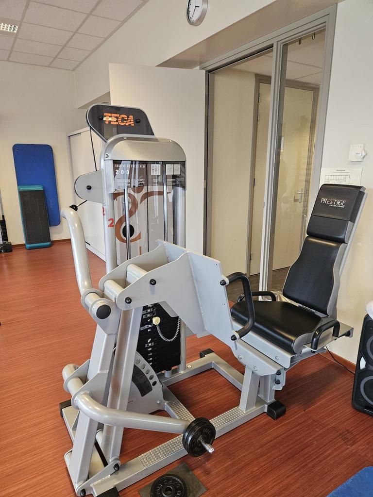 TECA Prestige Leg Press Krachtstation, Ophalen, Gebruikt, Krachtstation, Metaal